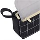 Пенал мягкий BRAUBERG, 1 отделение, карман на липучке, значок, 22х10х6 см, "Black checkered", 273579 273579