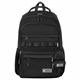 Рюкзак HEIKKI FUSION (ХЕЙКИ) универсальный, 2 отделения, отделение для ноутбука, c КОШЕЛЬКОМ, черный, 44х31х14 см, 273866 273866
