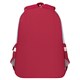 Рюкзак HEIKKI GOODLY (ХЕЙКИ) универсальный, 2 отделения, отделение для ноутбука, серый/красный, 46x33x18 см, 273869 273869