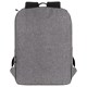 Рюкзак HEIKKI ACCORDANCE (ХЕЙКИ) универсальный, отделение для ноутбука, серый, 41х30x12 см, 273902 273902