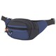 Сумка на пояс HEIKKI PROMPT (ХЕЙКИ), 2 отделения, регулируемый ремень, карман-антивор, синяя, 37х14х5 см, 273927 273927
