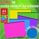 Папка-конверт на молнии А4 (230х333 мм), ПВХ, цвет ассорти с блестками, 0,15 мм, STAFF, 274079 274079