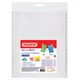 Обложки ПП для тетрадей и учебников, КЛЕЙКИЙ КРАЙ, НАБОР 40 + 2 шт. в ПОДАРОК, ПЛОТНЫЕ, 100 мкм, ПИФАГОР, 274117 274117