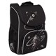 Ранец GRIZZLY анатомическая спинка, с мешком для обуви, для мальчиков, "SPACEMAN RACE", 33х25х13 см, RAm-585-4/1 274139