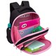 Ранец GRIZZLY анатомическая спинка, c брелоком, для девочек, "YUMMY", 36х28х20 см, RAz-586-14/1 274148