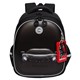 Ранец GRIZZLY анатомическая спинка, c бейджем, для мальчиков, "BLACK CAR", 36х28х20 см, RAz-587-7/1 274153