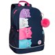 Рюкзак GRIZZLY школьный, анатомическая спинка, 2 отделения, для девочек, "STAY CHEERFUL", 38х28х18 см, RG-463-6/1 274188