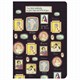 Тетрадь 40 л. в клетку обложка SoftTouch, фольга, бежевая бум. 70 г/м2, сшивка, А5 (147х210 мм), GALLERY, BRAUBERG, 403763 403763