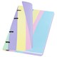Тетрадь на кольцах А5 160х212 мм, 120 л., картон, матовая ламинация, клетка, BRAUBERG, кросс-серия PASTEL, 405197 405197