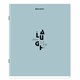 Тетрадь А5, 48 л., BRAUBERG, скоба, клетка, матовая ламинация, "Однотонный_Пастель_2", (микс в спайке), 405336 405336