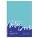 Тетрадь А4 80 л., HATBER, гребень, клетка, обложка картон, жесткая подложка, "Underline" (микс), 077006, 80Т4В1гр 405421