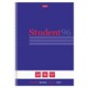 Тетрадь А4 96 л., HATBER, спираль, клетка, матовая ламинация, тиснение, "Студенту_Синяя", 081327, 96Т4лтВ1сп29868 405438