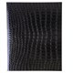 Тетрадь бумвинил А5 48 л., скоба, офсет №1, клетка, с полями, "ЧЕРНАЯ Metallic", CROCO, HATBER, 072232, 48Т5бвВ1 405489