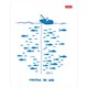 Тетрадь обложка пластик с печатью, А5, 96 л., скоба, клетка, HATBER, "Рыба моя" (микс в спайке), 090215, 96Т5В1пл 405492