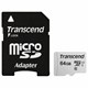 Карта памяти microSDXC 64 GB TRANSCEND UHS-I U1, 95 Мб/сек (class 10), адаптер, TS64GUSD300S-A 513205