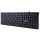 Клавиатура проводная SMARTBUY SLIM 206, USB, 104 клавиши, черная, SBK-206US-K 514309