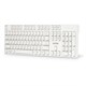 Клавиатура проводная SMARTBUY ONE 238, USB, 104 клавиши, белый, SBK-238U-W 514310