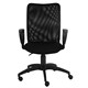 Кресло CH-599AXSN, с подлокотниками, черное, CH-599AXSN/TW-1 531208