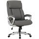 Кресло офисное BRABIX PREMIUM "Level EX-527", пружинный блок, рециклированная кожа, серое, 531937 531937