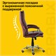 Кресло офисное BRABIX PREMIUM "Cuba EX-542", экокожа, коричневое, 532550 532550