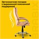 Кресло офисное BRABIX PREMIUM "Cuba EX-542", экокожа, бежевое, 532551 532551
