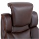 Кресло BRABIX PREMIUM "Phantom EX-553", рециклированная кожа, регулируемый подголовник, коричневое, 532941 532941