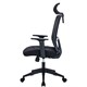 Кресло BRABIX PREMIUM "Agent ER-404", поясничная поддержка, регулируемый подголовник, ткань/сетка, черное, 532970 532970