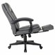Кресло офисное CH-868MSG-BF, синхромеханизм, вибромодуль, подставка для ног, ткань, серое, 1998751 533183