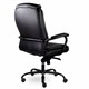 Кресло офисное "Ровер" CH-708, усиленное, НАГРУЗКА до 150 кг, экокожа, черное 533184