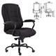 Кресло офисное "Ровер" CH-708, усиленное, НАГРУЗКА до 150 кг, ткань, черное 533185