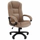 Кресло офисное Chairman CH 600, велюр, бежевое, 7158673 533229