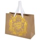 Пакет подарочный (1 шт.) новогодний, 27х11х20 см, "Shiny Kraft", фольга, ассорти, ЗОЛОТАЯ СКАЗКА, 592437 592437