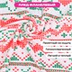Плед новогодний 200х220 см, "Вязаный", полиэстер, 210 г/м2, ЗОЛОТАЯ СКАЗКА, 592533 592533