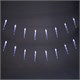 Электрогирлянда-нить комнатная "Сосульки" 2 м, 20 LED, холодный белый, батарейки, ЗОЛОТАЯ СКАЗКА, 592561 592561