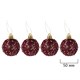 Шары елочные НАБОР 54 предмета "Burgundy Style", пластик, бордо, ЗОЛОТАЯ СКАЗКА, 592591 592591