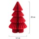 Украшение новогоднее интерьерное из бумаги, "Елочка", 20 см, бордовый цвет, ЗОЛОТАЯ СКАЗКА, 592601 592601