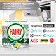 Таблетки для посудомоечных машин, 50 шт. FAIRY Platinum All in 1, "Лимон", капсулы, 736971 603843