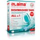 Таблетки для посудомоечных машин 100 шт. LAIMA PREMIUM QUALITY "All in 1", растворимая оболочка, ИТАЛИЯ, 607609 607609