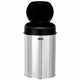 Ведро для мусора СЕНСОРНОЕ 12 л, нержавеющая сталь, черная матовая крышка, питание от 4-х батареек AA (не входят в комплект), LAIMA, 609326 609326