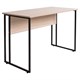 Стол BRABIX "SMART CD-019", 1180х600х770 мм, ЛОФТ, металл/ЛДСП ясень шимо светлый, каркас черный, 641947 641947
