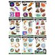 Наклейки виниловые, 49-53 шт., 9 листов, А6, "ЗАБАВНЫЕ ДИЗАЙНЫ", АССОРТИ, NALEPKING 666415
