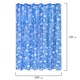 Шторка для ванной ПОЛИЭСТЕР, 180х180 см, кольца в комплекте, МОРЕ, PRIMILA (ПРИМИЛА), 700077 700077