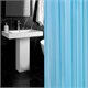 Шторка для ванной ПОЛИЭСТЕР, 180х200 см, кольца в комплекте, ГОЛУБОЙ БРИЛЛИАНТ, PRIMILA (ПРИМИЛА), 700096 700096