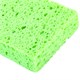 Губки для посуды 110х70х20 мм, ЦЕЛЛЮЛОЗНЫЕ, КОМПЛЕКТ 2 штуки, зеленые, LAIMA, 700257 700257