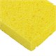 Губки для посуды 110х70х20 мм, ЦЕЛЛЮЛОЗНЫЕ, КОМПЛЕКТ 5 штук, желтые, LAIMA, 700259 700259