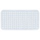 Коврик для ванны противоскользящий 70х36см, "Бусины", прозрачный, ПВХ, присоски, PRIMILA (ПРИМИЛА), 700366 700366