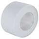 Клейкая лента бордюрная для ванны и кухни 38 мм х 3,2 м, белая, акриловая основа, WBZ (ВБЗ), 700430 700430