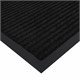Коврик ДОРОЖКА 0,9х10 м, ЧЕРНЫЙ, влаго-грязезащита, 430 г/м2, ребристая, LAIMA EXPERT, 701042 701042