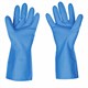 Перчатки нитриловые SCAFFA "Практик", хлопчатобумажное напыление, КЩС-1, размер 11, XXL (экстра большой), синие, 00-01017724 701658