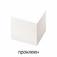 Блок для записей STAFF, проклеенный, куб 8х8 см,1000 листов, белый, белизна 90-92%, 120382 120382